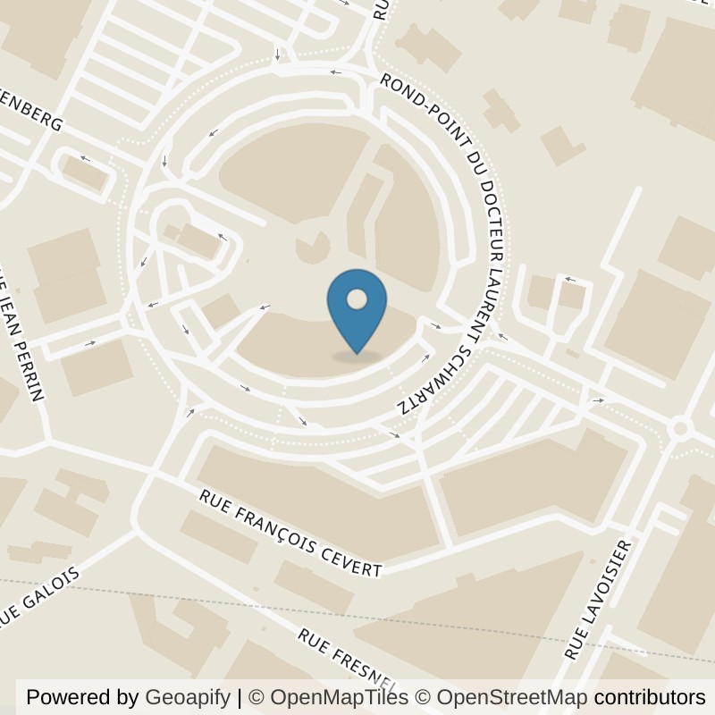 Map: location of Fitness Park Maurepas - Pariwest in Maurepas Yvelines