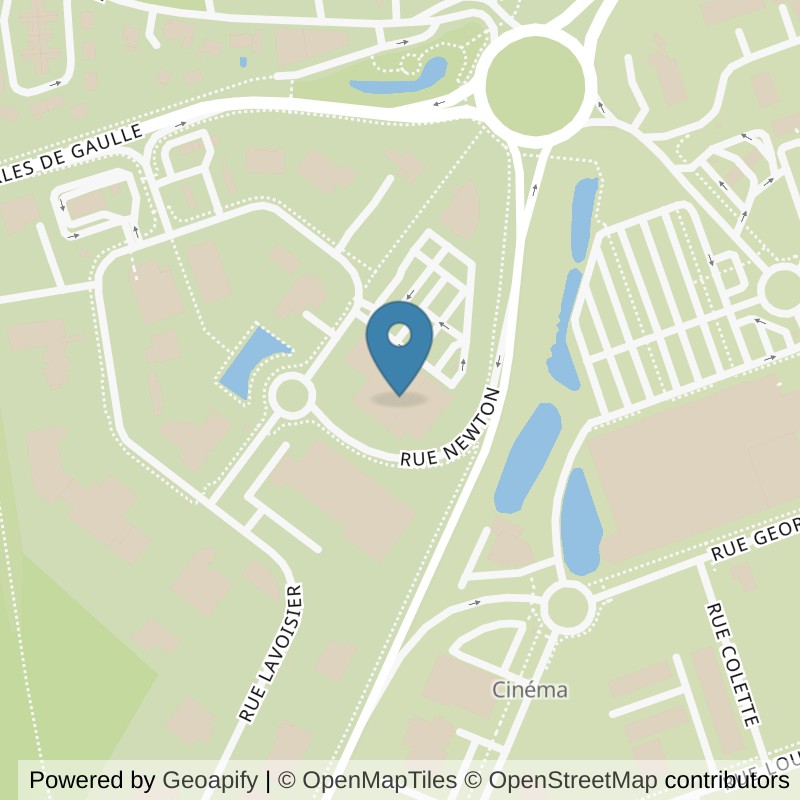 Map: location of Fitness Park Mennecy in Mennecy
