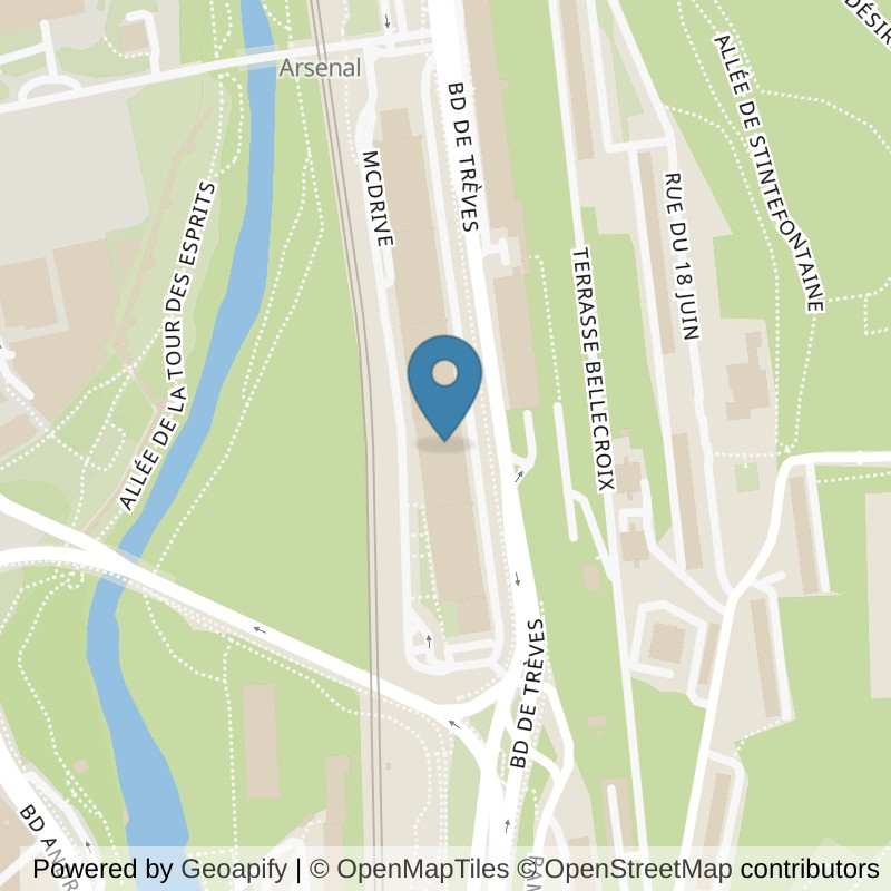 Map: location of Fitness Park Metz in Metz Moselle