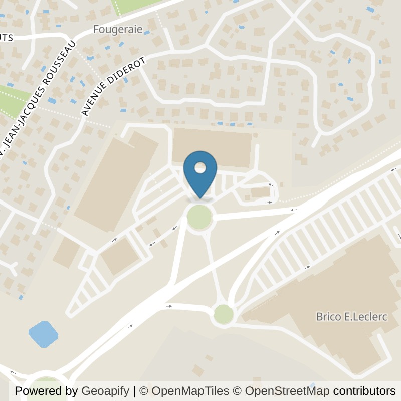 Map: location of Fitness Park Mont de Marsan in Mont-de-marsan