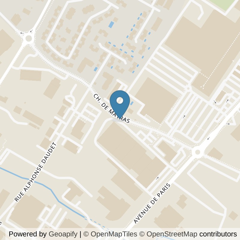 Map: location of Fitness Park Montauban in Montauban