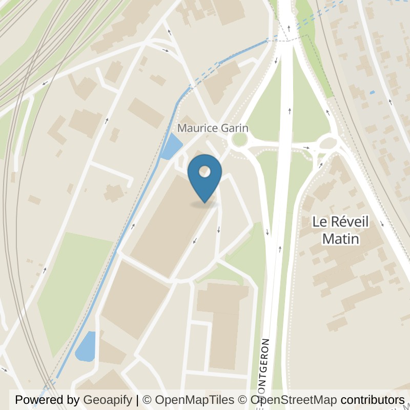Map: location of Fitness Park Montgeron in Montgeron Essonne