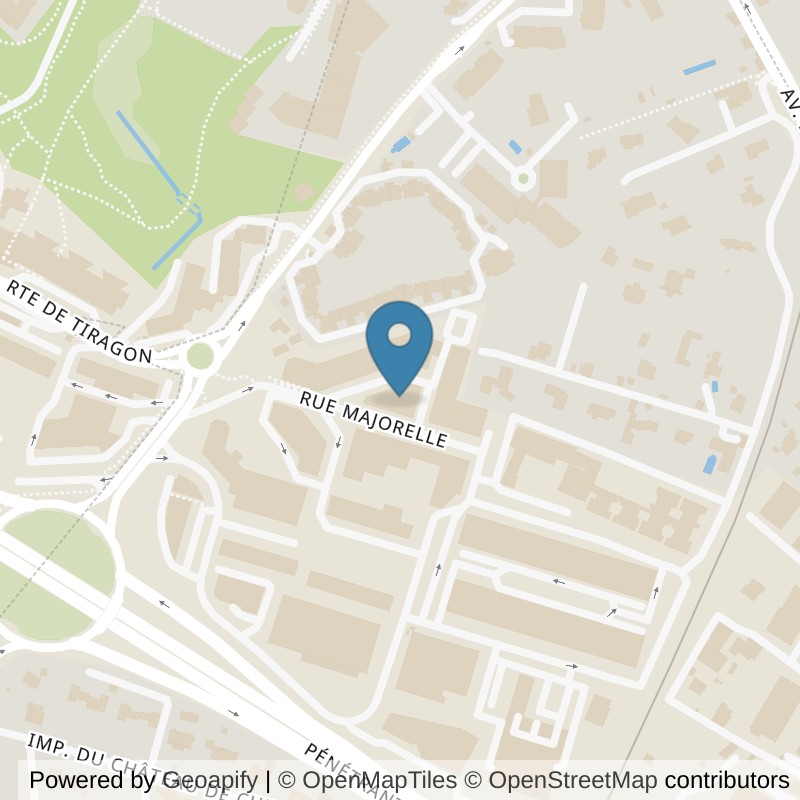 Map: location of Fitness Park Mougins - Roquette in Mougins Alpes-Maritimes