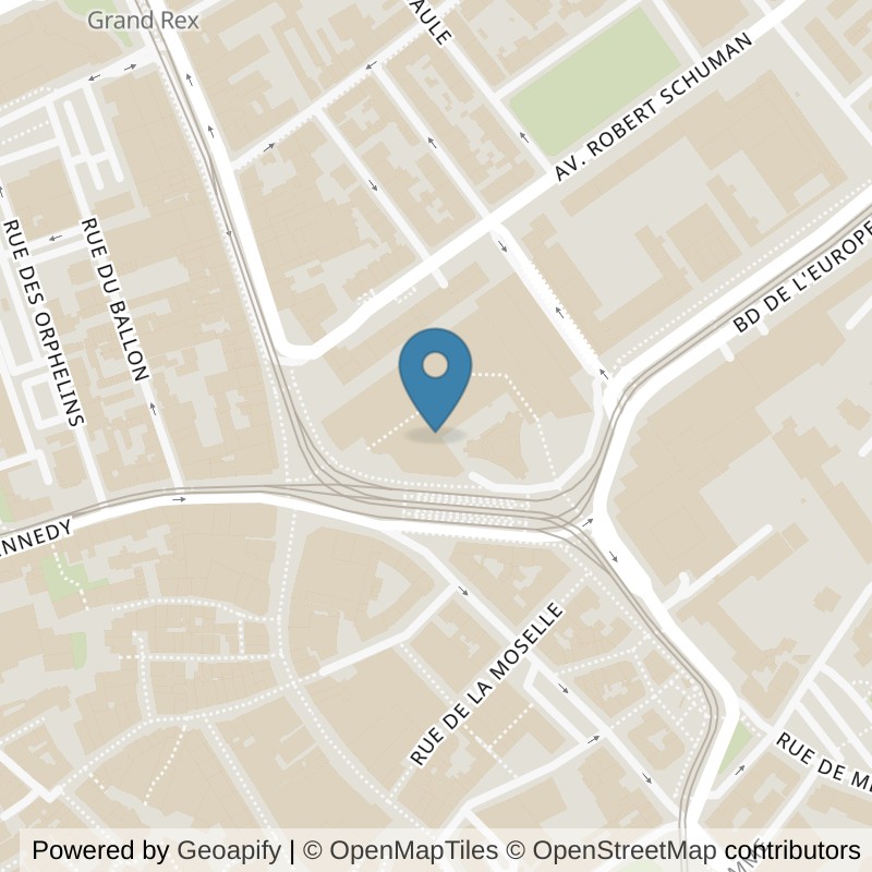 Map: location of Fitness Park Mulhouse in Mulhouse Haut-Rhin