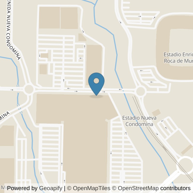 Map: location of Fitness Park Murcia - Nueva Condomina in Churra