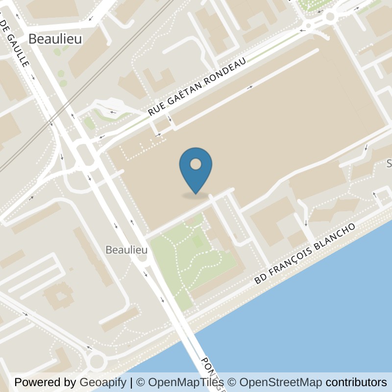 Map: location of Fitness Park Nantes - Beaulieu in Nantes