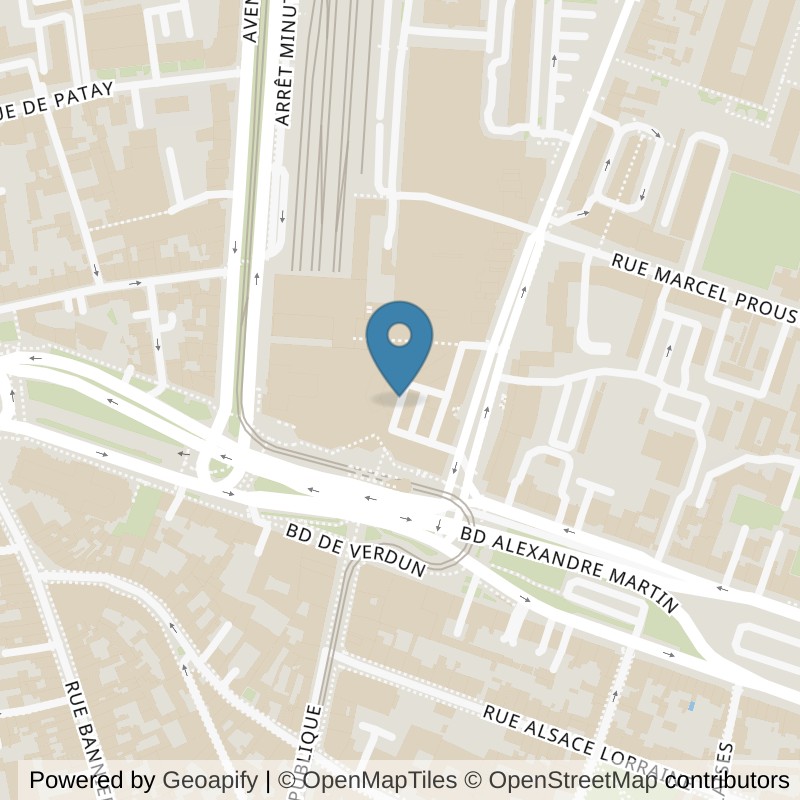 Map: location of Fitness Park Orléans in Orleans