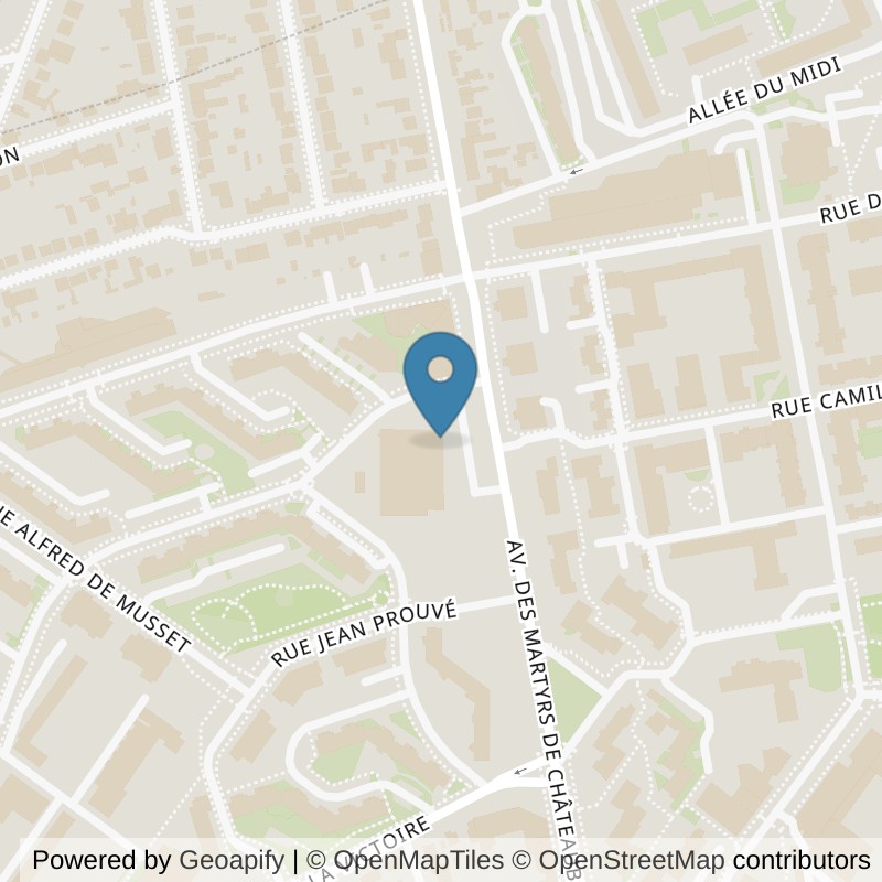 Map: location of Fitness Park Orly in Orly Val-de-Marne