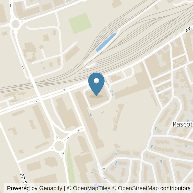 Map: location of Fitness Park Perpignan - Mailloles in Perpignan