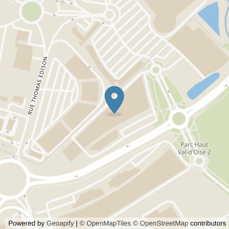 Map: location of Fitness Park Persan in Persan