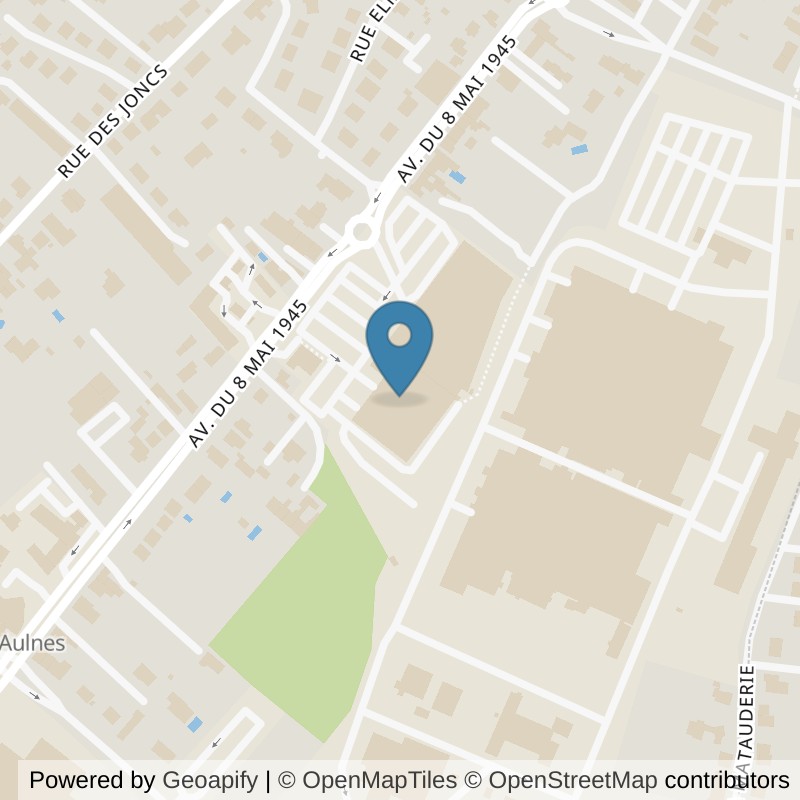 Map: location of Fitness Park Poitiers in Poitiers Vienne