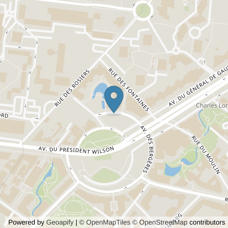 Map: location of Fitness Park Puteaux in Puteaux