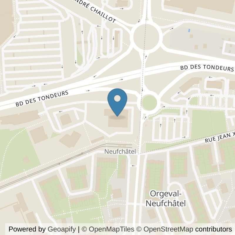 Map: location of Fitness Park Reims in Reims Marne