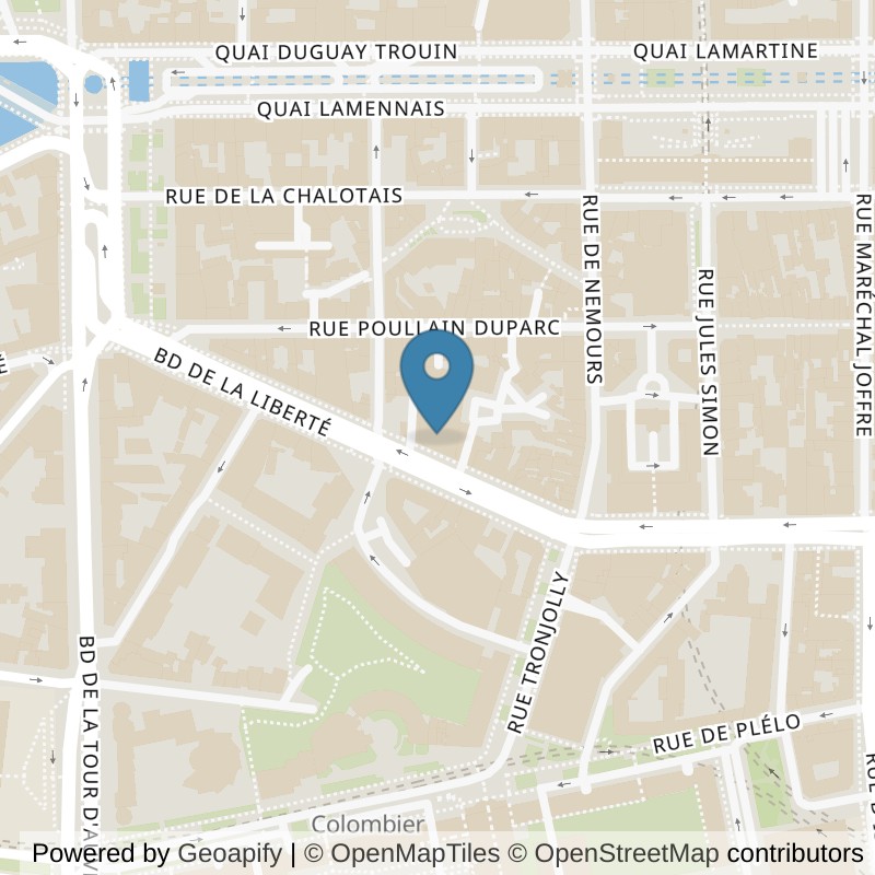 Map: location of Fitness Park Rennes - Liberté in Rennes Ile-et-Viaine