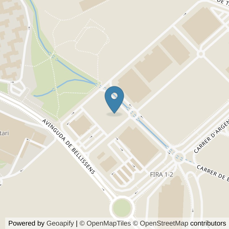 Map: location of Fitness Park Reus - Daily Reus in Tarragona