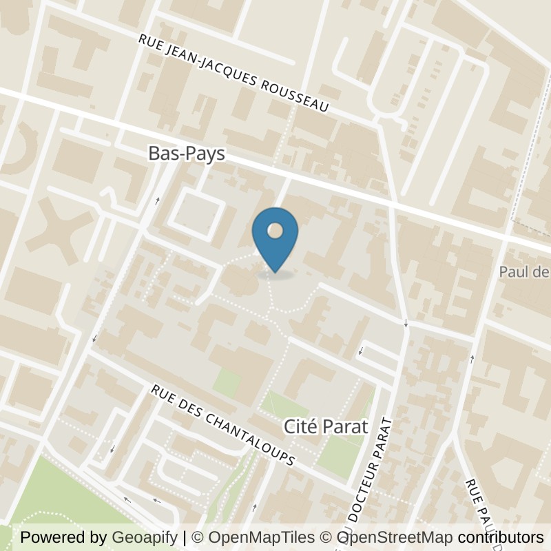 Map: location of Fitness Park Romainville in Romainville