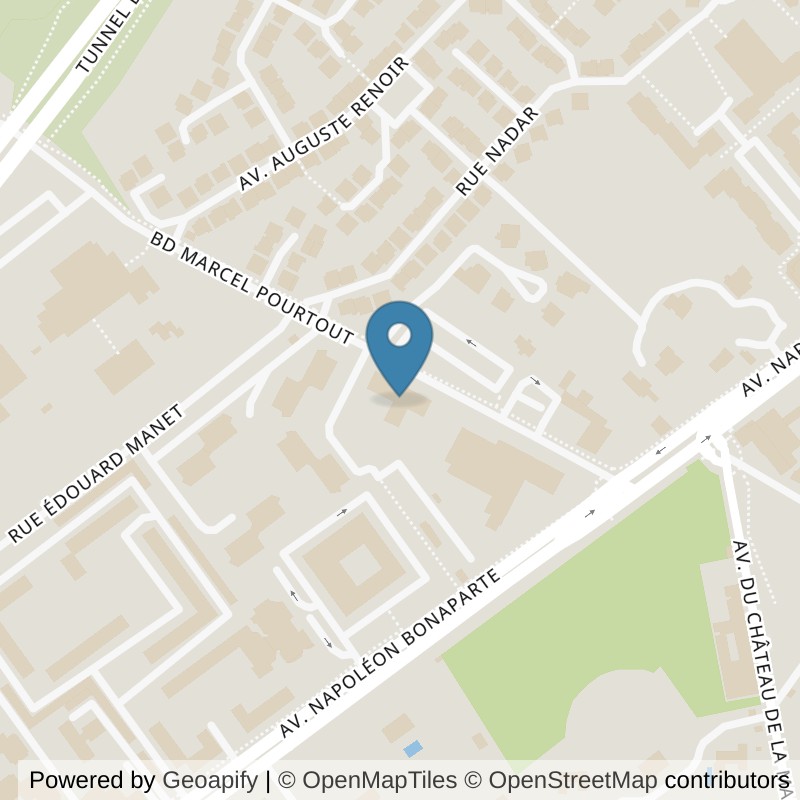 Map: location of Fitness Park Rueil-Malmaison in Rueil-Malmaison
