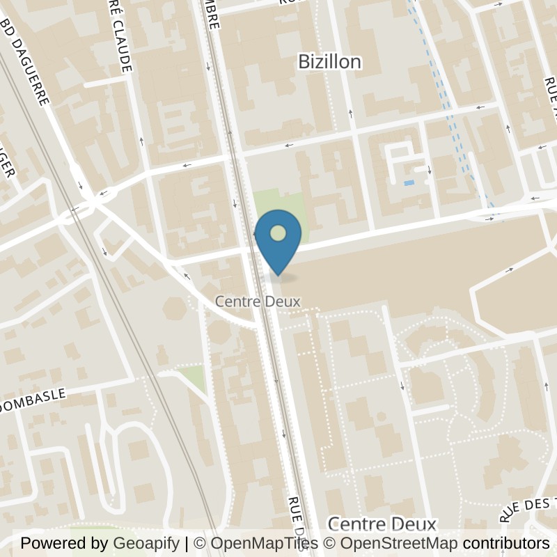 Map: location of Fitness Park Saint-Etienne Centre 2 in Saint-Etienne