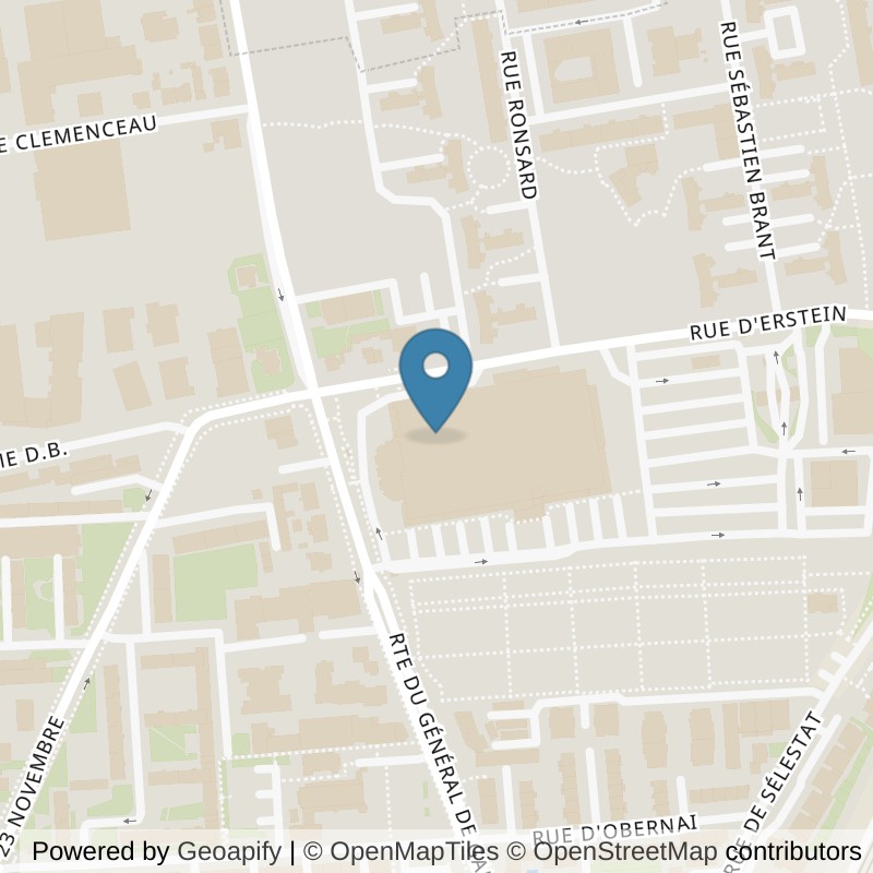 Map: location of Fitness Park Schiltigheim in Schiltigheim