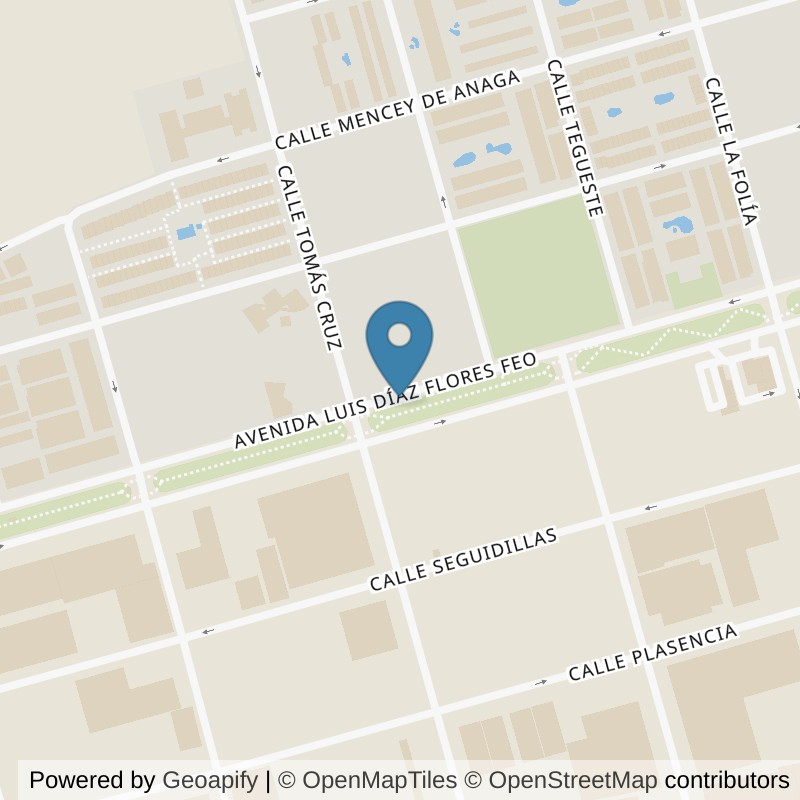Map: location of Fitness Park Tenerife - La Gran Manzana in Las Chafiras