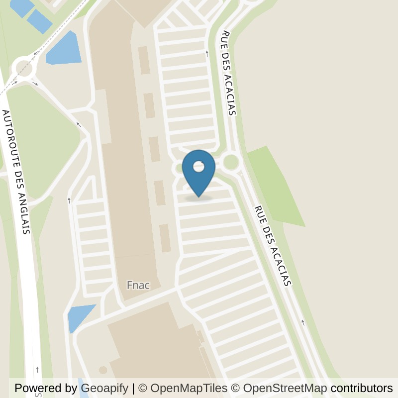 Map: location of Fitness Park Thillois - Champéa in Thillois