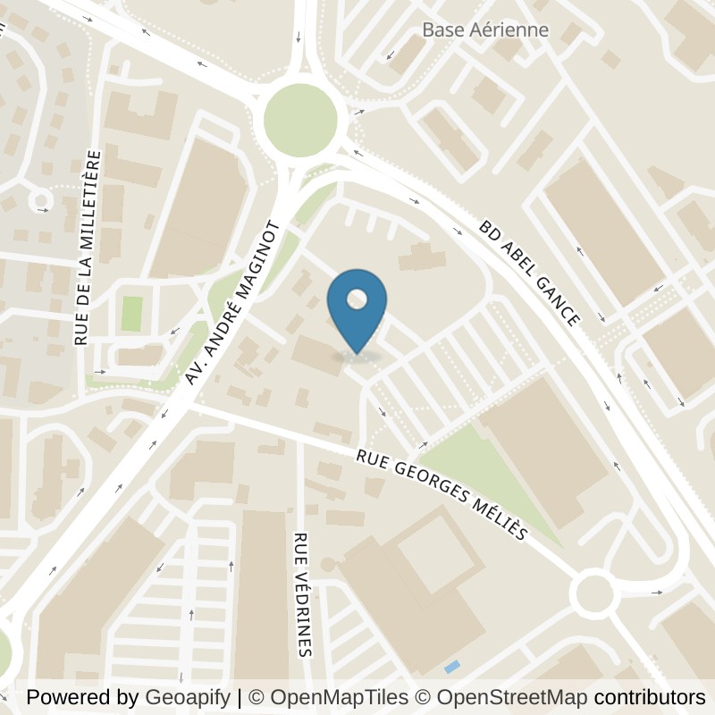 Map: location of Fitness Park Tours - Nord in Tours