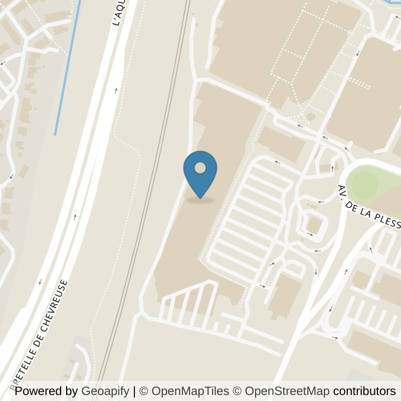 Map: location of Fitness Park Villebon-sur-Yvette - Aushopping in Villebon-sur-Yvette