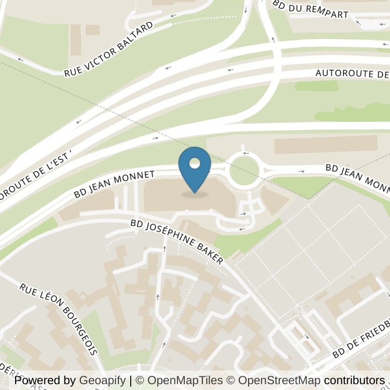 Map: location of Fitness Park Villiers-sur-Marne in Villiers sur Marne Val-de-Marne