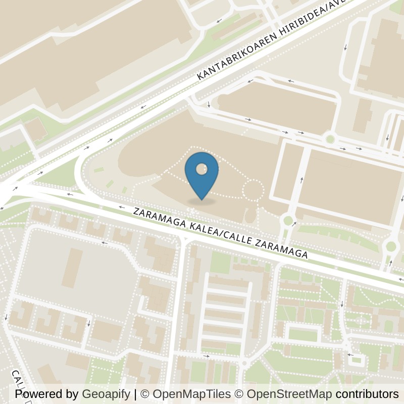 Map: location of Fitness Park Vitoria - Boulevard in Gasteiz, Araba
