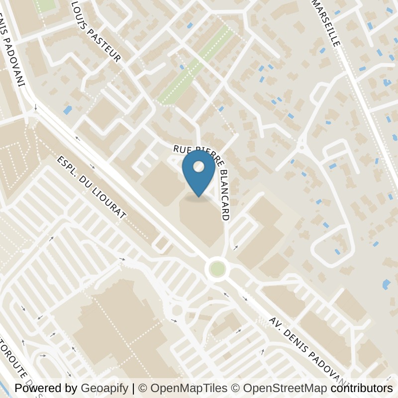 Map: location of Fitness Park Vitrolles in Vitrolles