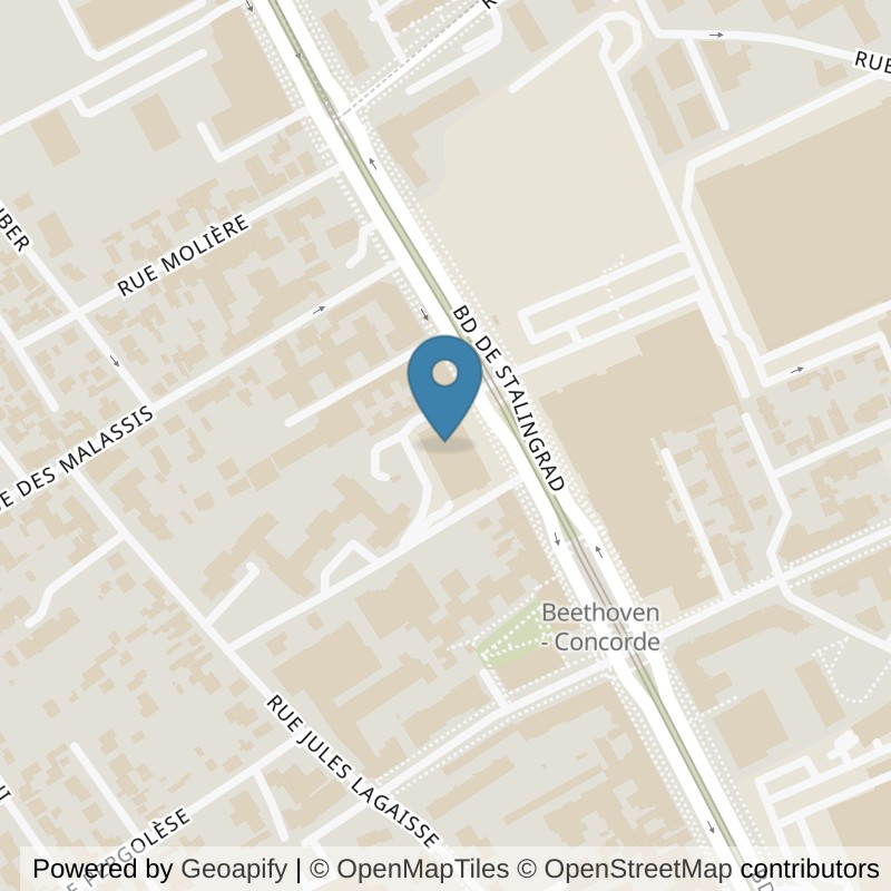 Map: location of Fitness Park Vitry-sur-Seine in Vitry-sur-Seine Val-de-Marne