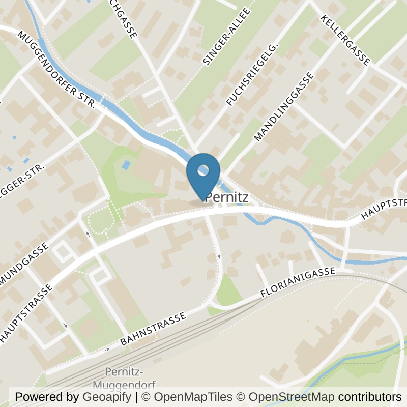 Map: location of Fitness-Pernitz, Grabenhofer Wolfgang in Pernitz