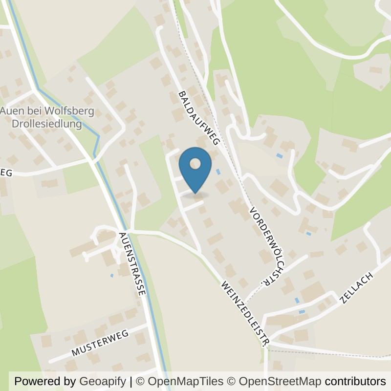 Map: location of Fitness Studio Leitl in Auen