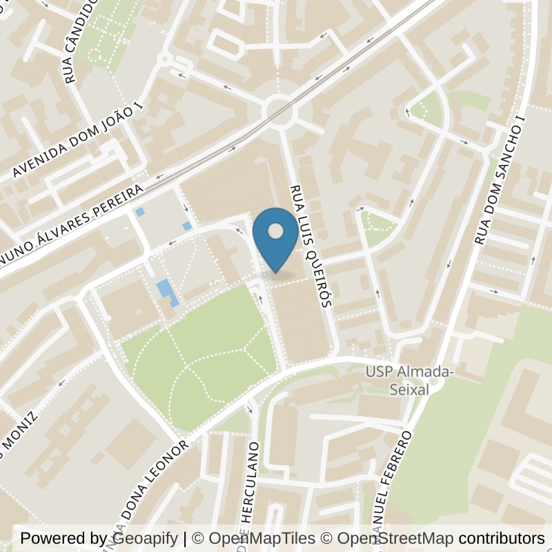 Map: location of Fitness UP Almada in Almada