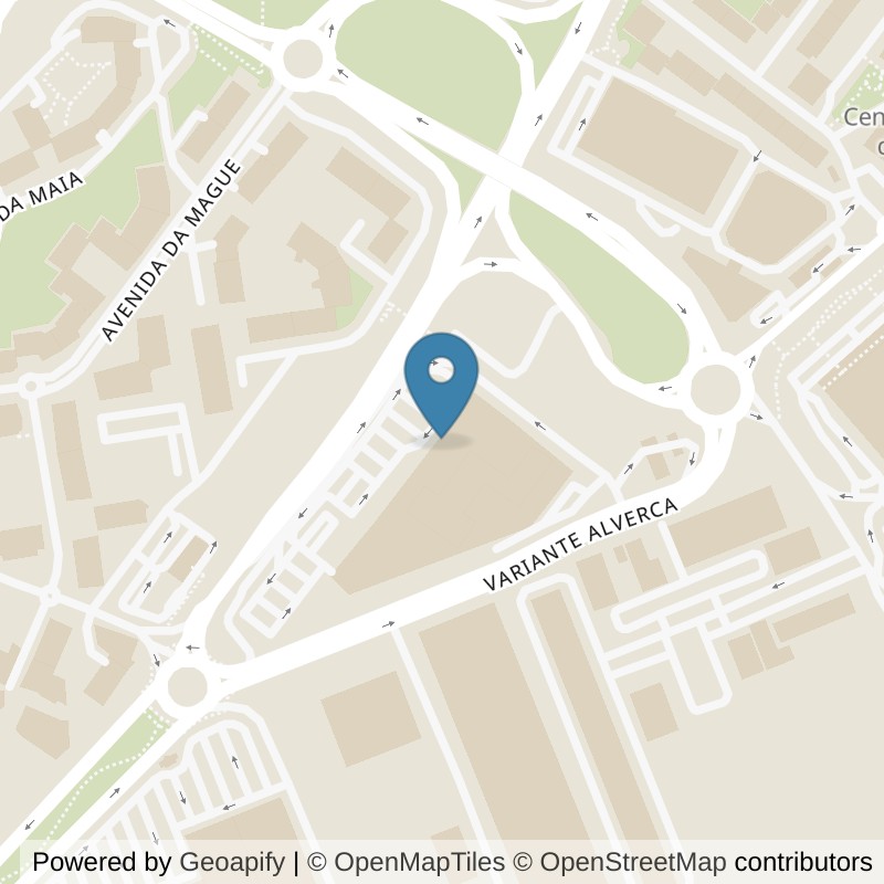 Map: location of Fitness UP Alverca in Alverca do Ribatejo