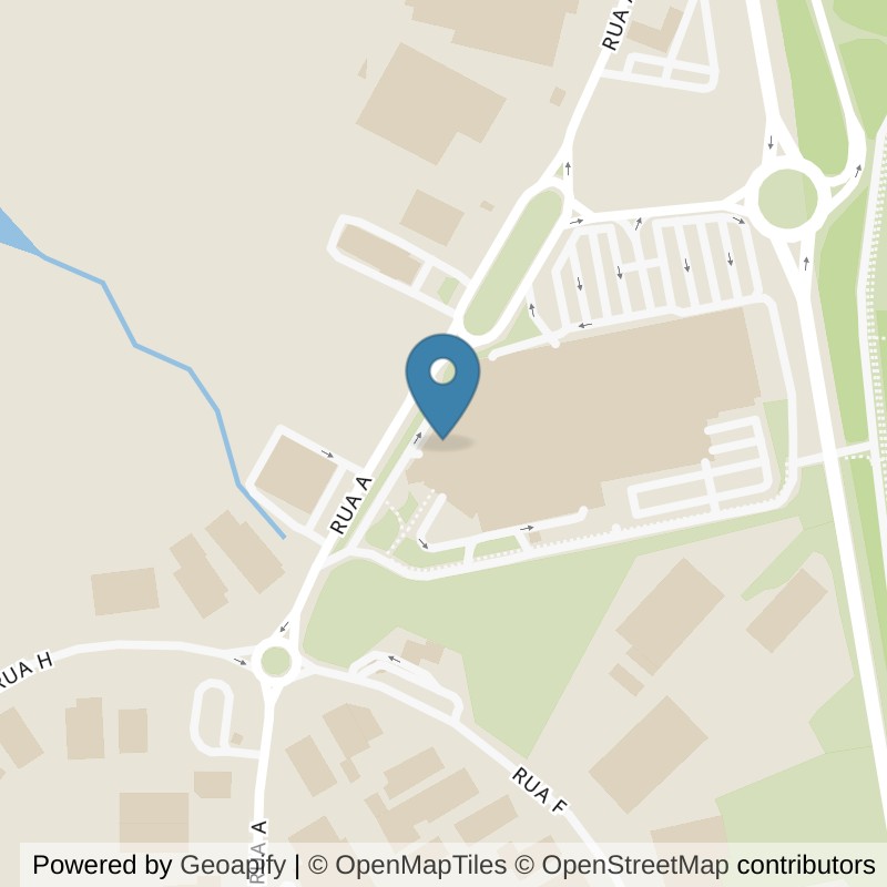 Map: location of Fitness UP Castelo Branco in Centro Comercial Alegro - Castelo Branco