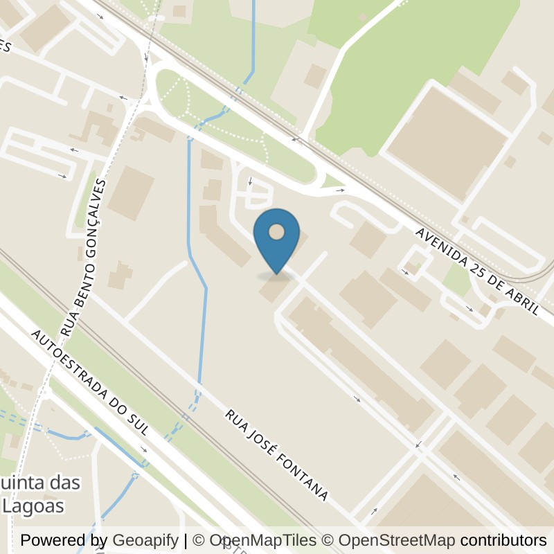 Map: location of Fitness UP Corroios in Seixal