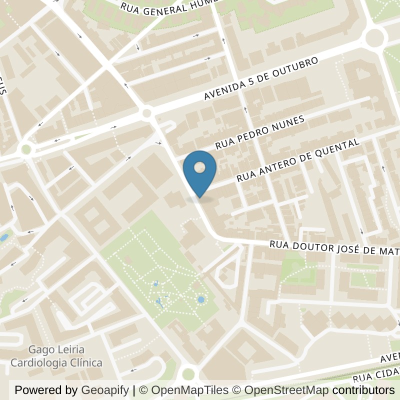 Map: location of Fitness UP Faro in Faro