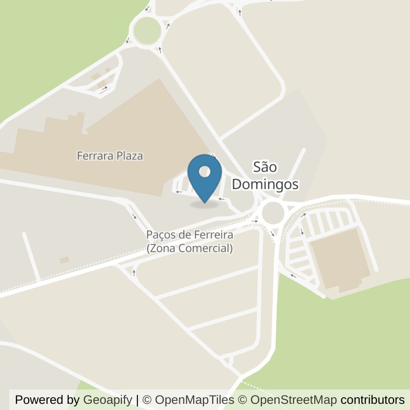 Map: location of Fitness UP Paços - Ferrara Plaza in Carvalhosa