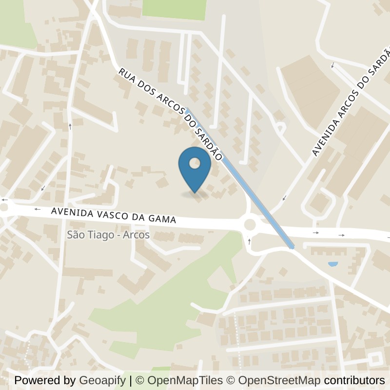 Map: location of Fitness UP V N Gaia - Sardão in Vila Nova de Gaia