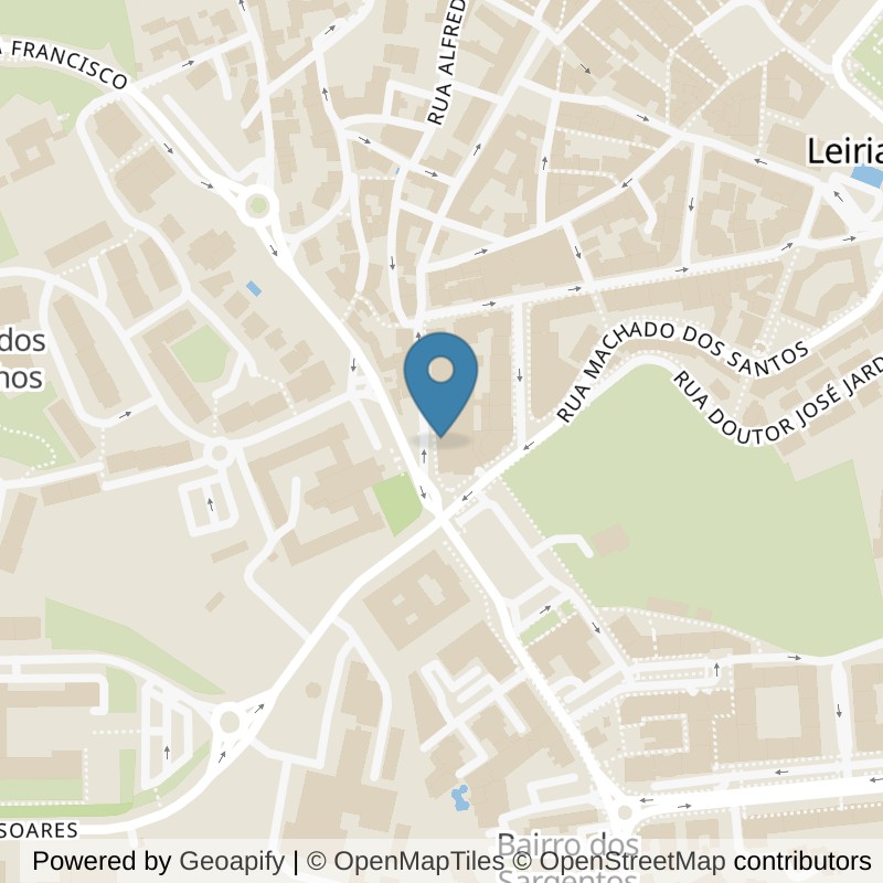 Map: location of Fitness UP Leiria in Leiria