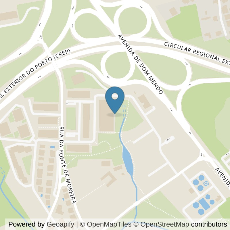 Map: location of Fitness UP Moreira da Maia in – Moreira