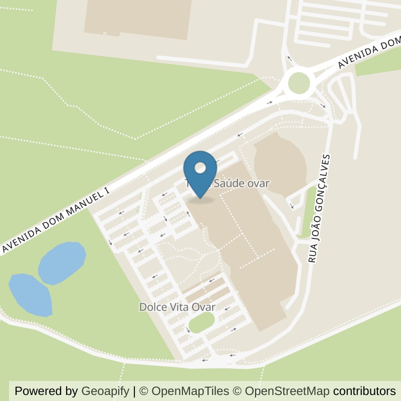 Map: location of Fitness UP Ovar in Ovar