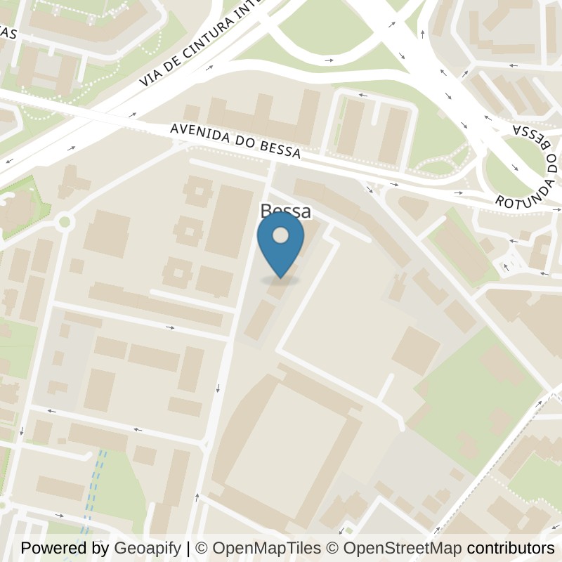Map: location of Fitness UP Porto - Bessa in Porto