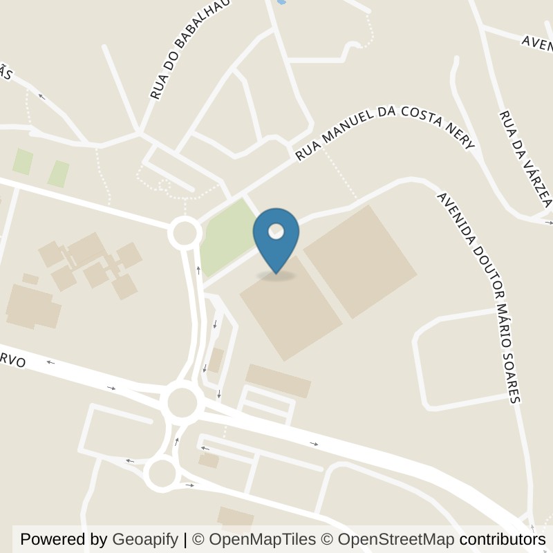 Map: location of Fitness UP Torres Novas in Torres Novas