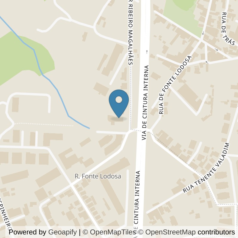 Map: location of Fitness UP V N Gaia - Arrábida in Vila Nova de Gaia