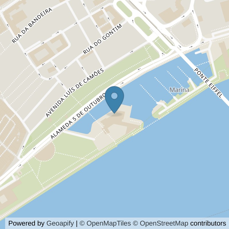 Map: location of Fitness UP Viana do Castelo in Viana do Castelo