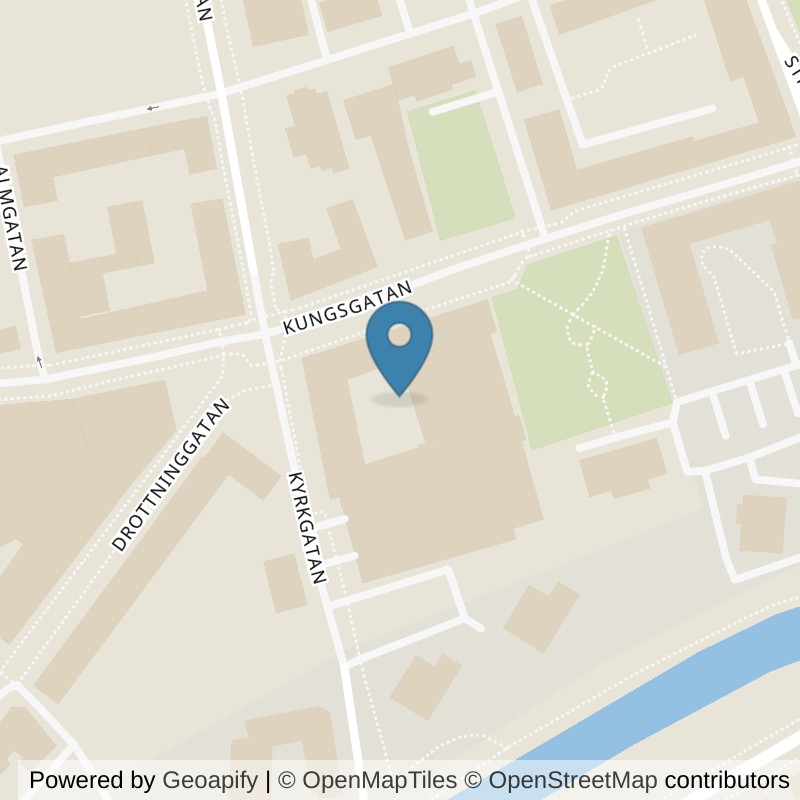 Map: location of Fitness24Seven Boden Centrum in Boden
