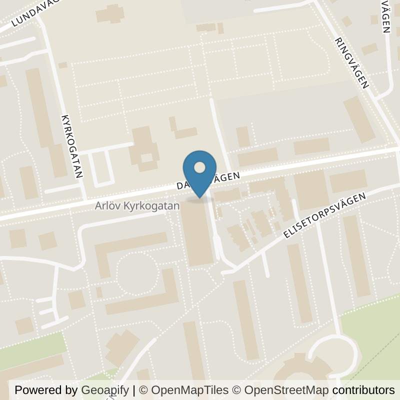 Map: location of Fitness24Seven Burlöv Arlöv Centrum in Burlöv
