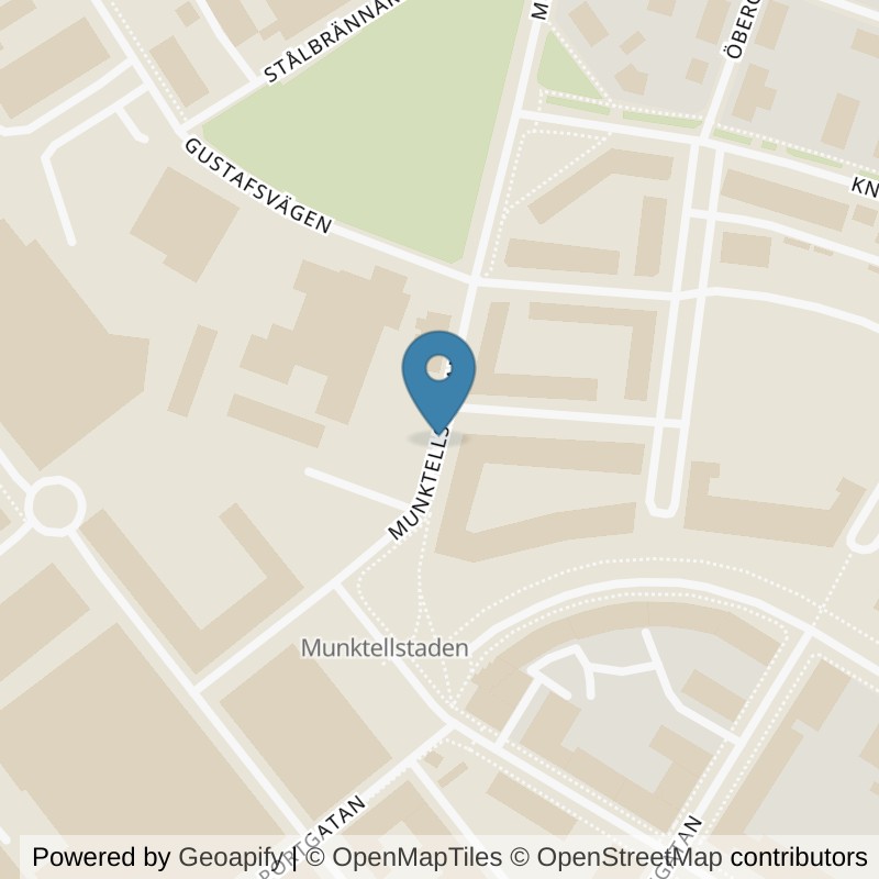 Map: location of Fitness24Seven Eskilstuna Munktellstaden in Eskilstuna